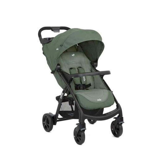 Joie Muze lx One Hand fold Stroller with Flat Reclining seat (Birth to 17.5kg), Laurel, 1 Count (Pack of 1)