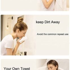 portable compressed face towel