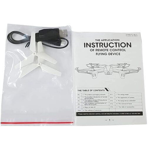 HX-D 750 Remote Control Drone Without Camera Drone with Remote RC Drone Quadcopter - Headless Mode Altitude Hold 360 Flip Action - Pack of 1 - HX 750 - Image 4