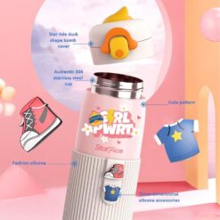 pink water bottles