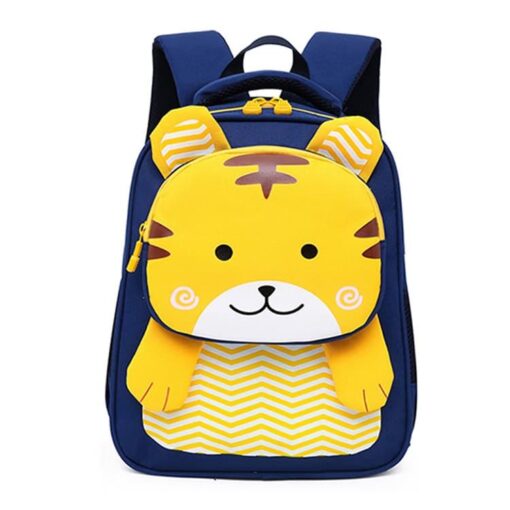 StarAndDaisy Backpack for Toddlers, Boys and Girls, school bag. Perfect Size for School and Travel, BPA-Free,  Light weight, lion bag (Blue)