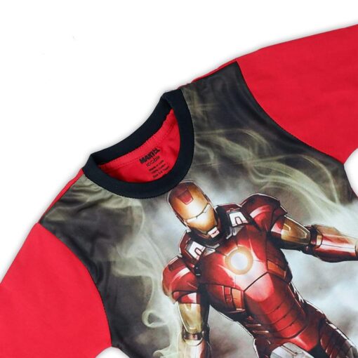 Marvel Avengers Printed T-shirt 100% COTTON for kids from 2years to 6years (Red) - Image 2