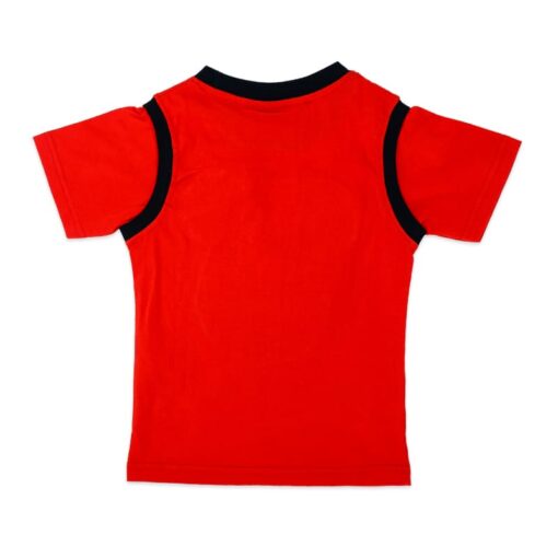 Mickey Mouse Printed T-shirt 100% COTTON for kids from 2years to 6years Red - Image 5