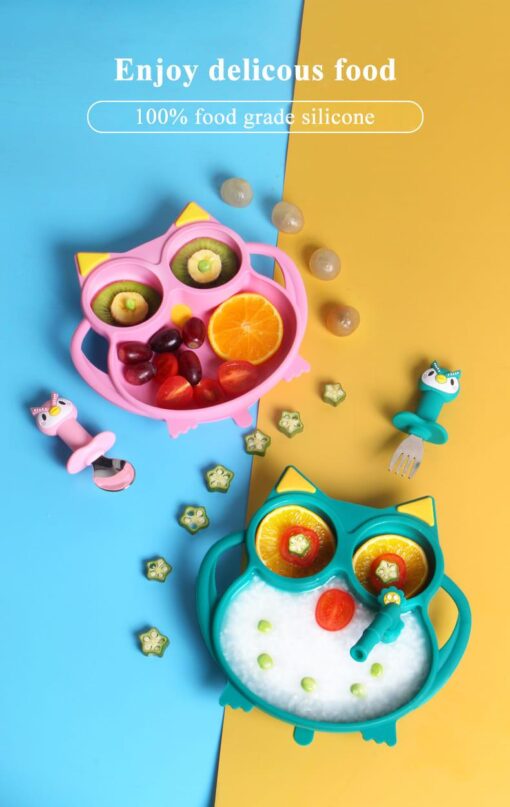 suction silicone plate