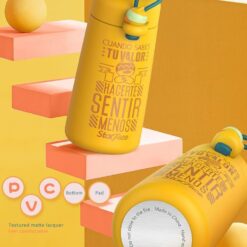BPA Free Insulated Water Bottle yellow