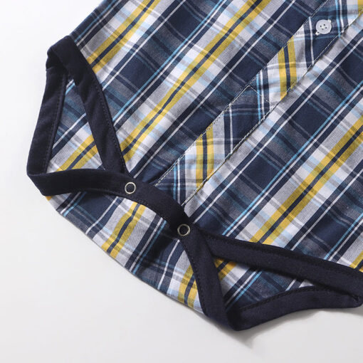 StarAndDaisy Boys Party Dresses Premium Serires (Check Blue | tzb0515) - Image 2