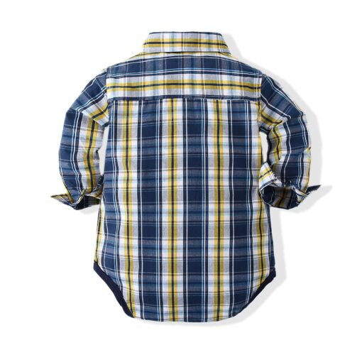 StarAndDaisy Boys Party Dresses Premium Serires (Check Blue | tzb0515) - Image 18