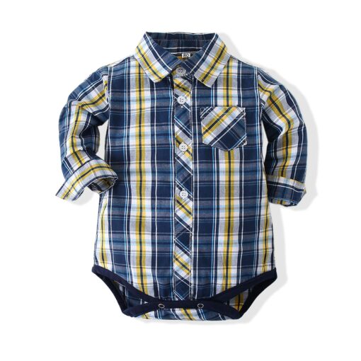 StarAndDaisy Boys Party Dresses Premium Serires (Check Blue | tzb0515) - Image 4