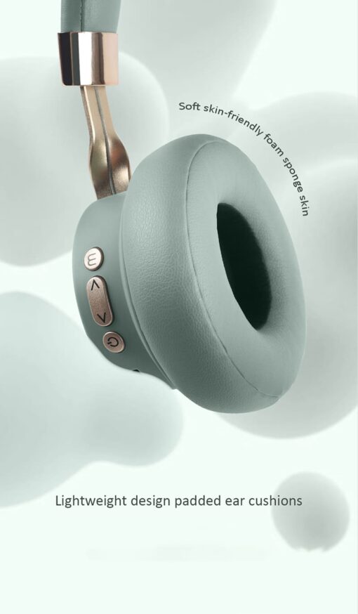 StarAndDaisy Denver High Quality Wireless Bluetooth Noise Cancelling Stereo Headset Comfortable Over-ear Headphone (Elegant white) - Image 12