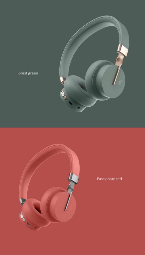 StarAndDaisy Denver High Quality Wireless Bluetooth Noise Cancelling Stereo Headset Comfortable Over-ear Headphone (Elegant white) - Image 15