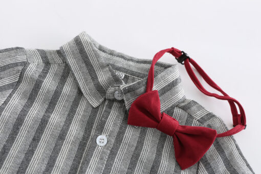 StarAndDaisy Boys Party Dresses Premium Serires (Light Blue & Red | tza1101) - Image 16