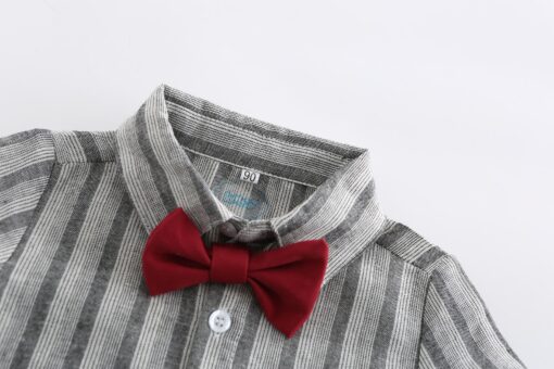 StarAndDaisy Boys Party Dresses Premium Serires (Light Blue & Red | tza1101) - Image 17