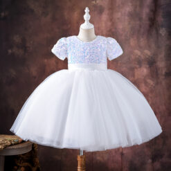 Girls White Dress