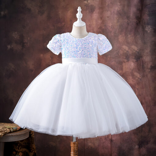Girls White Dress