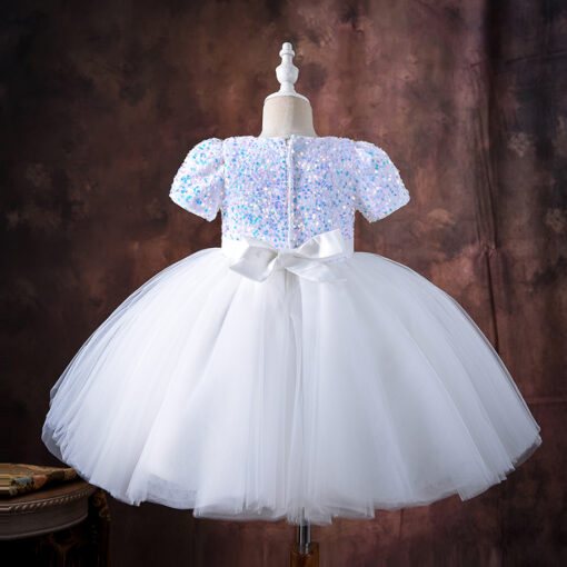 StarAndDaisy Girls Party Dresses Premium Serires (white| DS0816) - Image 4