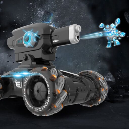 Double mode Stunt Car controller Water bullet tank 360 degree rotation remote controlled car and gesture control car - Image 7