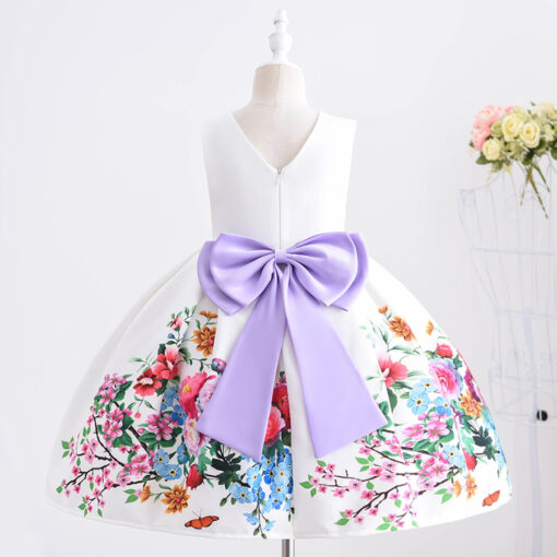 StarAndDaisy Girls Party Dresses Premium Serires (purple| B19-9) - Image 2
