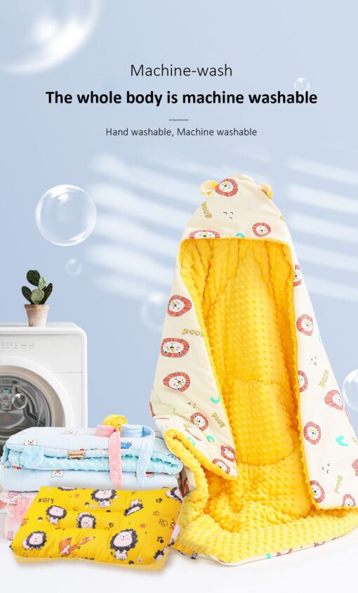 StarAndDaisy Baby Breathable Blanket & Pillow (Multicolor) - Image 3