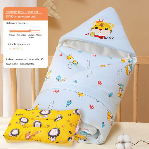 StarAndDaisy Baby Breathable Blanket & Pillow (Multicolor) - Image 5