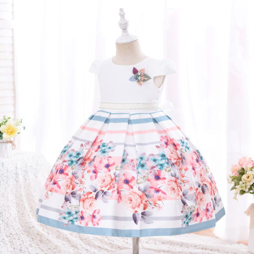 StarAndDaisy Girls Party Dresses Premium Serires (white| W8519) - Image 3