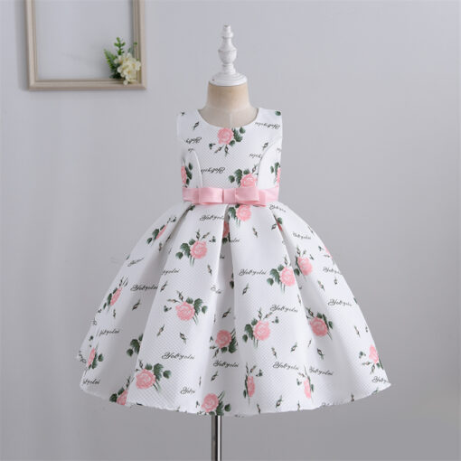 StarAndDaisy Girls Party Dresses Premium Serires (pink| S2128) - Image 2