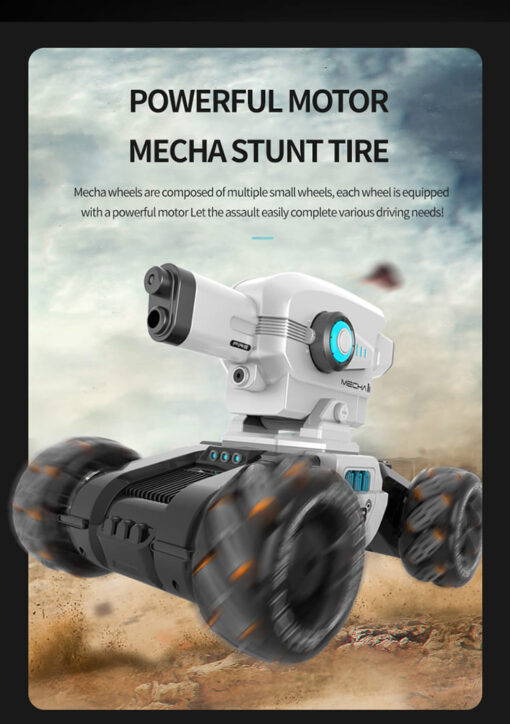 Double mode Stunt Car controller Water bullet tank 360 degree rotation remote controlle car and gesture control car - Image 8