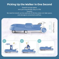 picking up baby walker in 1 second