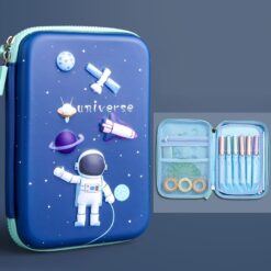Cartoon Print Pencil Pouch