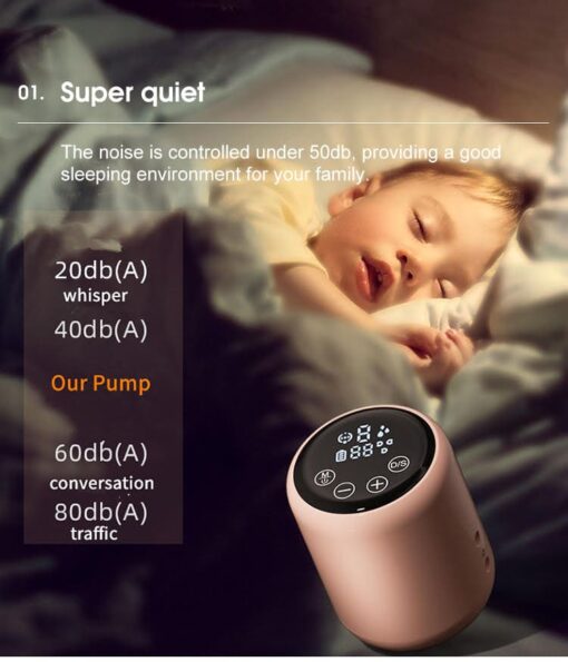 StarAndDaisy Premium Double Sides Electric Breast Pump with several modes and features (150ml | YD-1169) - Image 4