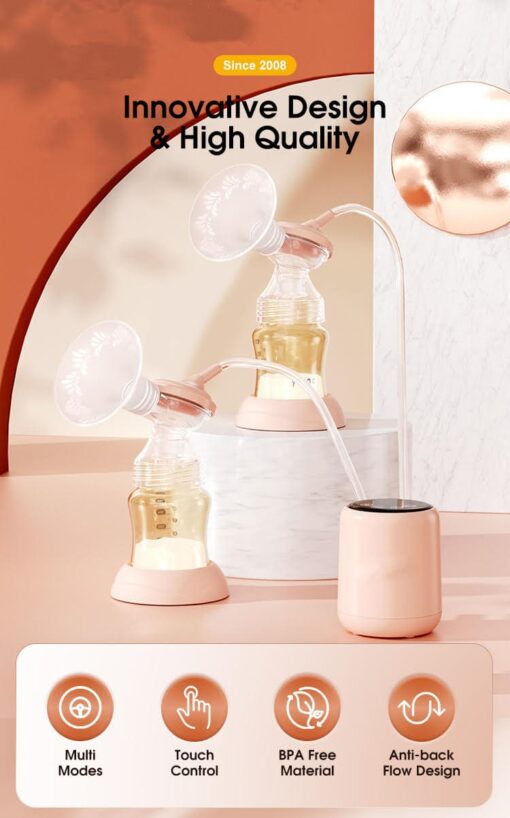 StarAndDaisy Premium Double Sides Electric Breast Pump with several modes and features (150ml | YD-1169) - Image 8