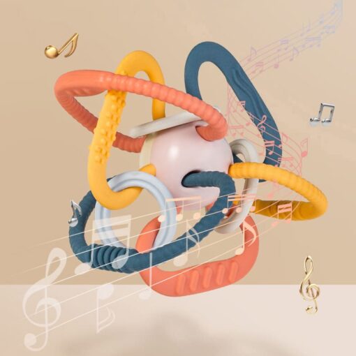 Buy Silicone Baby Teether Ball Online India | StarAndDaisy