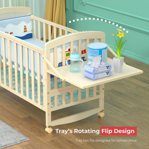 Baby Wooden Cot