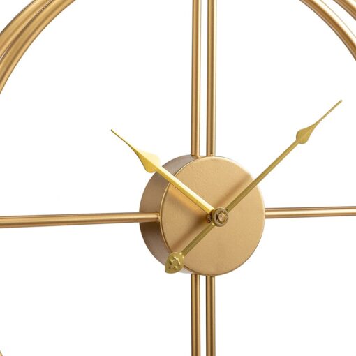 SND Premium Wall Clock with Modern Look for Dining Room, Lobby & Bedroom - Gold, Size : 50cm - Image 4