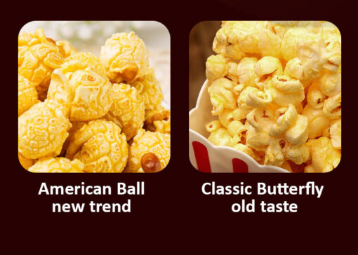 Electric Popcorn Maker Automatic Hot Air Oil Popped Corn Popper DIY Heating Non-Stick Corn Popcorn Making Machine Pot EU US Plug - Image 16