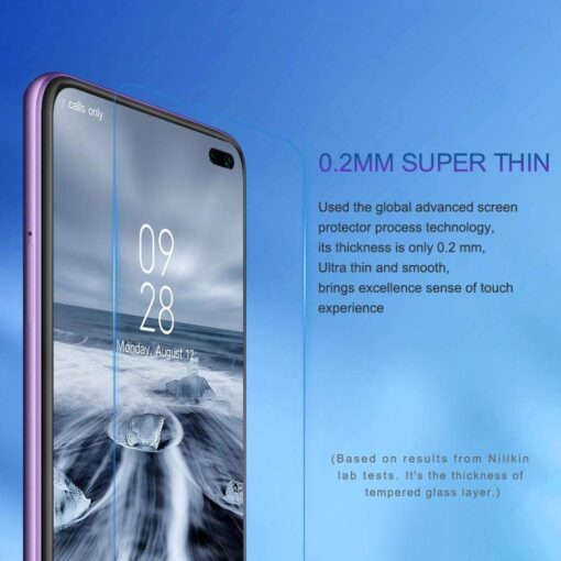 YUGAO Premium Aero-Fit Robust Oleophobic Tempered Glass for Redmi K30 (Most Compatible Devices - 6.67" | 1080x2400 pixels) - Image 2
