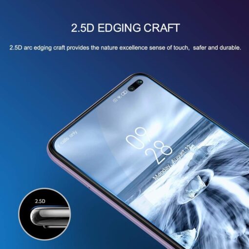 YUGAO Premium Aero-Fit Robust Oleophobic Tempered Glass for Redmi K30 (Most Compatible Devices - 6.67" | 1080x2400 pixels) - Image 4