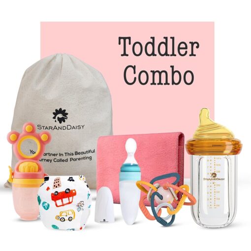 Star and Daisy Pack of Baby Essentials - Toddler Combo -Premium Products for Baby -Gift Pack (Toddler Combo)