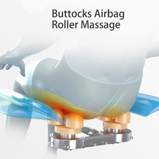 Massage chair with 3D Roller and LCD Control panel
