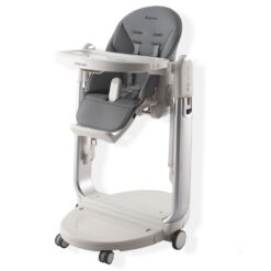 Internationally acclaimed & awarded A Demain highchair 3 in 1 Multifunctional Baby Highchair by StarAndDaisy (Grey)