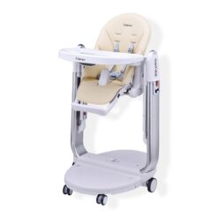 Internationally acclaimed & awarded A Demain High Chair 3 in 1 Multifunctional Baby Highchair by StarAndDaisy (Ivory)