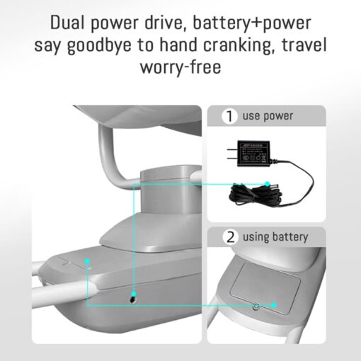 Reclining electric rockers