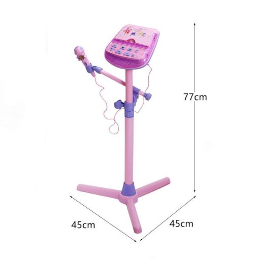 Dream Star Kids Karaoke Microphone With MP3 Functional Use & Adjustable Height- (Color May Vary) - Image 5