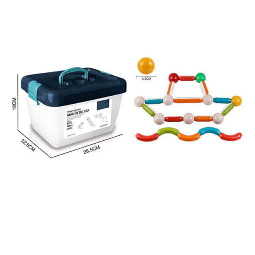 Smart Pocket Magnetic Bar and Balls (54pcs)