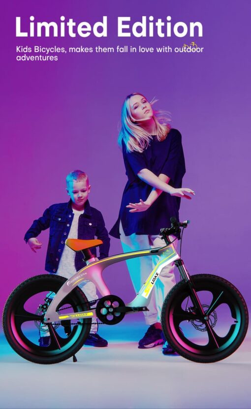 [Refurbished] StarAndDaisy Skillmax 20 inch Kids Bicycle with 6 Gearshift, Ultra-light Magnesium Alloy, Dual Disc Brakes for Boys and Girls - Blue - Image 9
