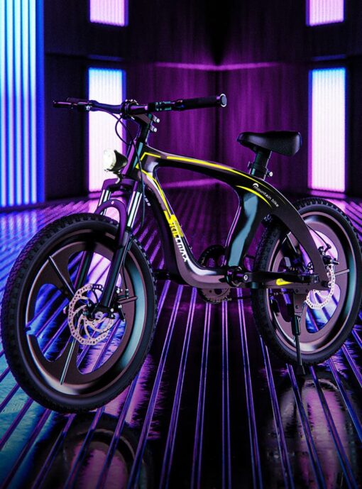 [Refurbished] StarAndDaisy Skillmax 20 inch Kids Bicycle with 6 Gearshift, Ultra-light Magnesium Alloy, Dual Disc Brakes for Boys and Girls - Blue - Image 13