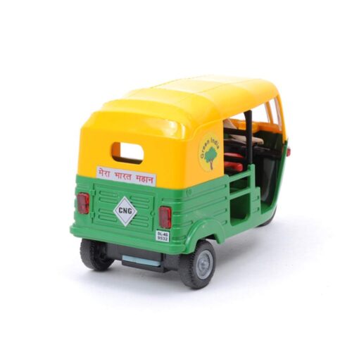 Centy Toys Plastic Pull Back Auto Rickshaw, Number Of Pieces: 1, Multicolour - Image 3