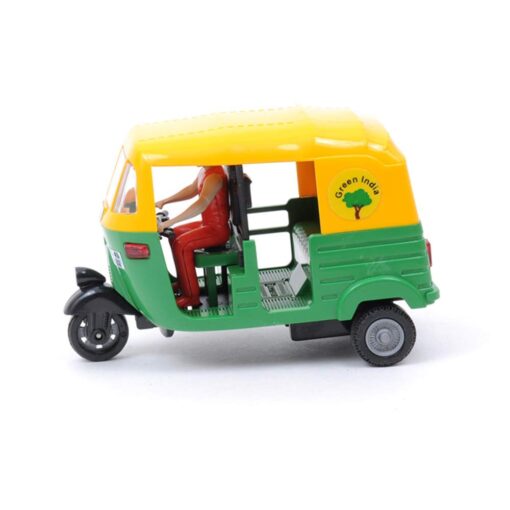 Centy Toys Plastic Pull Back Auto Rickshaw, Number Of Pieces: 1, Multicolour - Image 4
