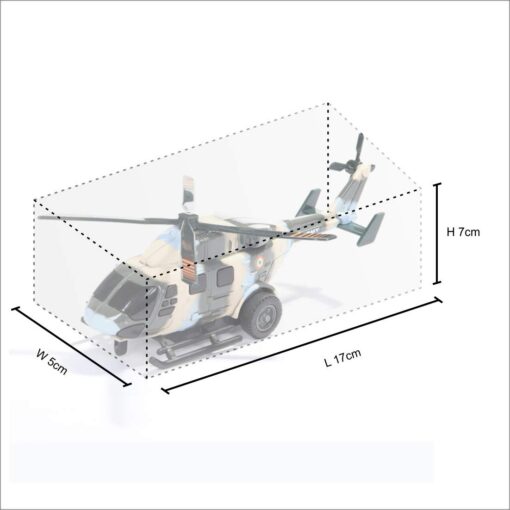Centy Toys Dhruv Helicopter (Assorted Color & Prints) - Image 2