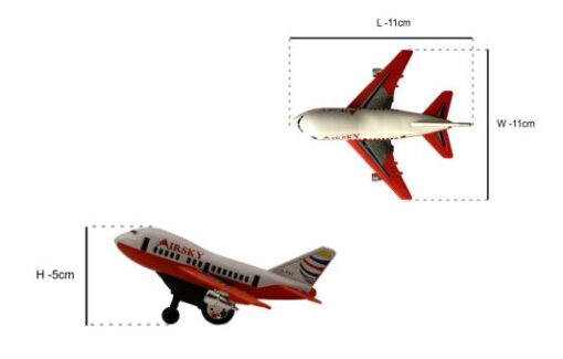 Centy Toys Mini Jet A-747 (Assorted Color & Prints) - Image 3