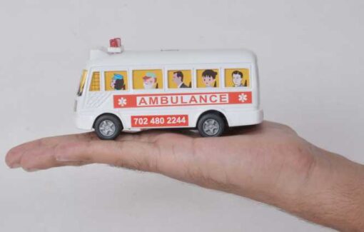 Centy Toys Mini Bus Ambulance (Assorted Color & Prints) - Image 2